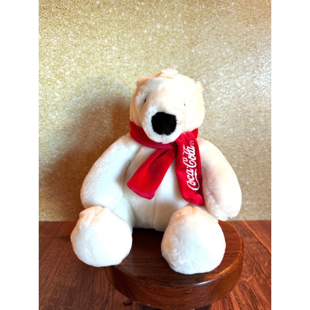 Coca-Cola x‎ Boyds Polar Bear Plush – Collectible